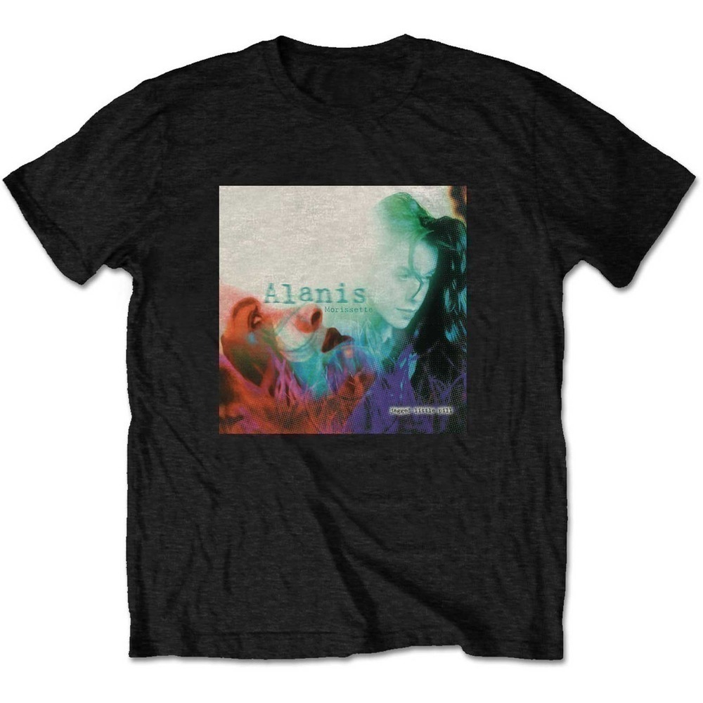 Alanis Morissette Jagged Little Pill Album Shirt Retro Music Graphic Tee Fan Tee